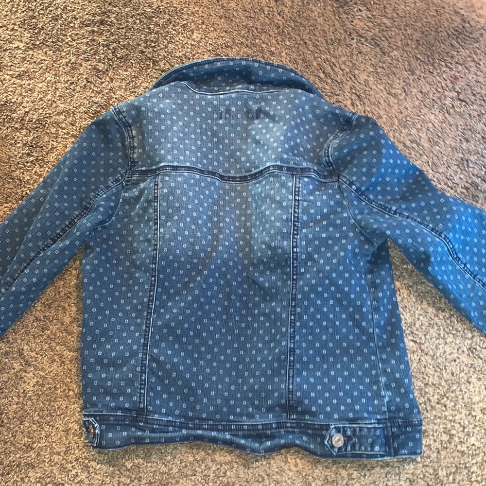Patterned jean jacket - Picture 5 of 6